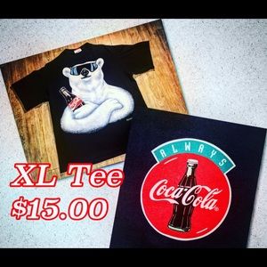 Polar 🐻Bear XL Coca-Cola brand Tee Shirt